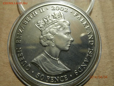 ФОЛКЛЕНДЫ 2002г.50пенсов  ЗОЛОТОЙ ЮБИЛЕЙ до 05.04 - P4040002.JPG