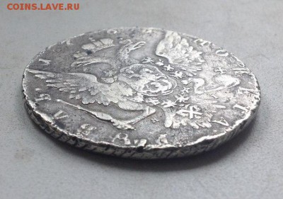 Рубль Екатерины 1765 года - Гурт1