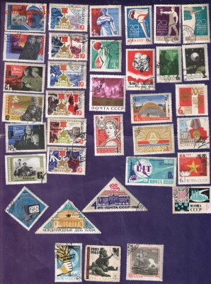 марки СССР 1965 г. - 1965 001