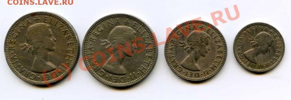 4 мон. Англии 1955-1965г  до 9.03.2010 до 22.00 МСК - img178