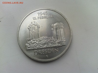 ГДР 5 марок 1985 Дрезден, Фрауенкирхе 6.04.14 - IMG_20140404_164114