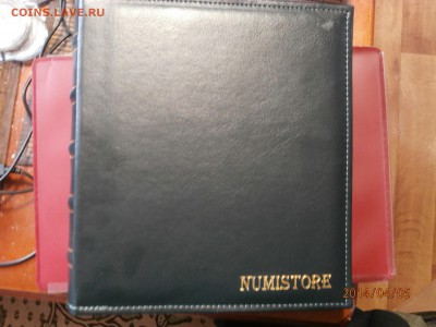Альбом НУМИСТОР с листами для бон до 05.04 - P4050001.JPG