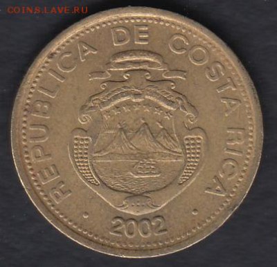 Коста-Рика 10 колонов 2002 до 06.04.2014 22-00 - Коста-Рика 10 колонов 2002 р