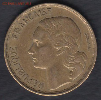 Франция 50 франков 1951 до 06.04.2014 22-00 - Франция 50 франков 1951 р