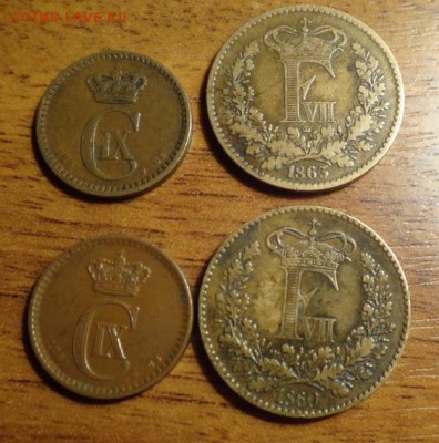 1 скиллинг 1860 и 1863 и 1 оре 1887 - DSC03349_новый размер.JPG
