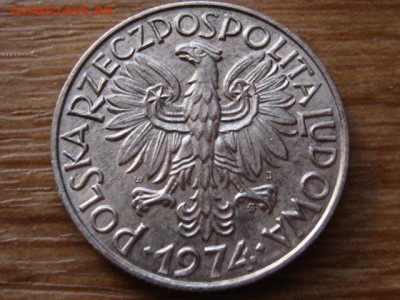 Польша 5 злотых 1974 рыбак до 07.04.14 в 21.00 М - IMG_4600