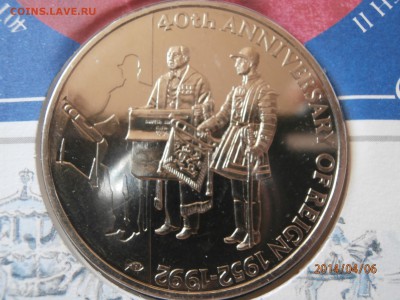 ФОЛКЛЕНДЫ. 50пенсов ЮБИЛЕЙ ПРАВЛЕНИЯ 1992г.конверт до 07.04 - P4060002.JPG
