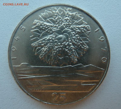 ЧССР 25 крон 1970 ЮБИЛЕЙ ПОБЕДЫ до 08.04.14 22:00 мск - P1200165.JPG