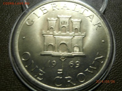 ГИБРАЛТАР. крона ЗАМОК. 1969г. до 07.04 - P4060007.JPG