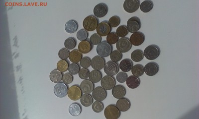Куча монет (СССР и иностранные)_Лот 1 - ЛОТ_1