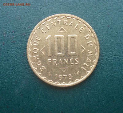Мали 100 франков 1975г. до 10.04 2014 в 22.00 МСК - Мали100