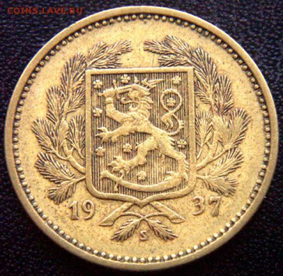 Финляндия_5 марок 1937; до 06.04_22.20мск - 7526