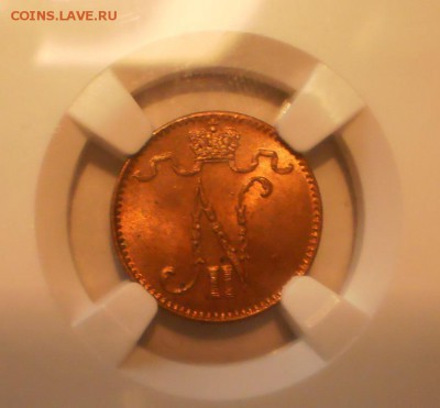 1 пенни 1907 г. NGC MS63 RB до 12.04 в 22:00 Москвы - 1907-2
