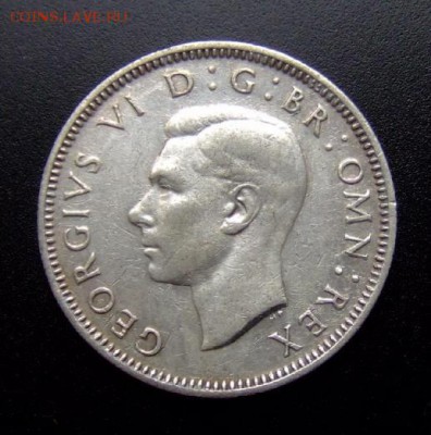 2 - Великобритания 1 шиллинг (1945) Ag А