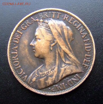 2 - Великобритания 1 фартинг (1899) А