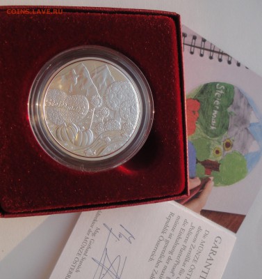 10 евро Австрия 2012 Штирия PROOF бокс сертификат до 10.04 - австрия штирия