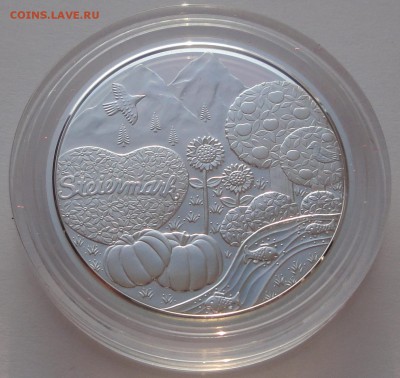 10 евро Австрия 2012 Штирия PROOF бокс сертификат до 10.04 - австрия штирия рев
