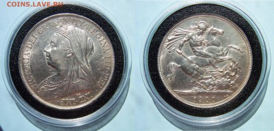Оценка - Британия. Кроны 1819, 1821, 1822, 1887, 1900, 1902 - Crown 1900 4