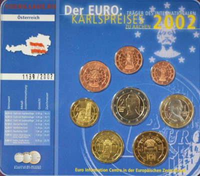 Евронабор Австрии в упаковке. 2002г. до 06.04.14 - 22.00 - Австрия 1.JPG