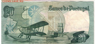 ПОРТУГАЛИЯ 20 ЭСКУДО 1978 ДО 10.04.14 В 22.00МСК (8275) - 1-порт20-78