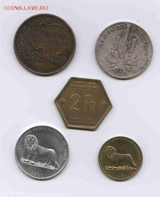 Подборка оригинальных монет Конго 1928-2002г. - scanlite1