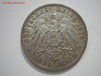 Германия (Гамбург) 3 марки 1912 до 11.04 22:00 - IMG_8538