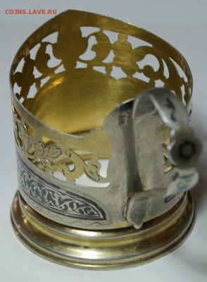 подстаканик серебро с позолотой СССР. конец 50г. начало60г. - 2.JPG