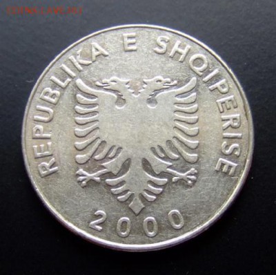 2 - Албания 5 лек (2000) «Ветвь оливы» А