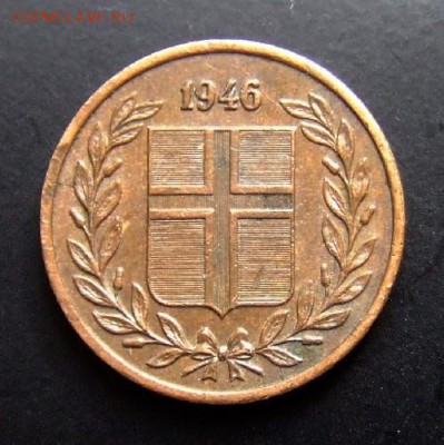 2 - Исландия 1 эйре (1946) А