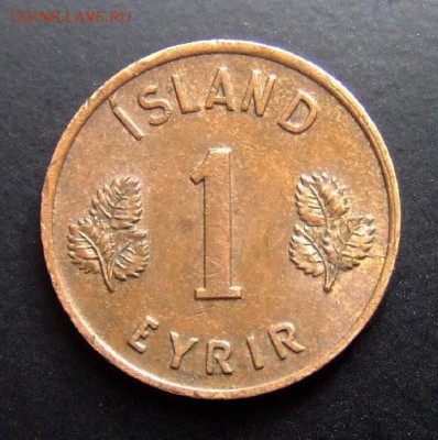 2 - Исландия 1 эйре (1946) Р