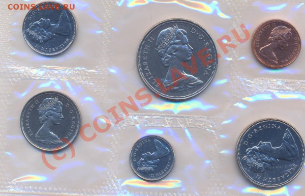 Набор Канады 1968г. Mint, до 10.03.10г. 22.00МСК - канада 1968-1