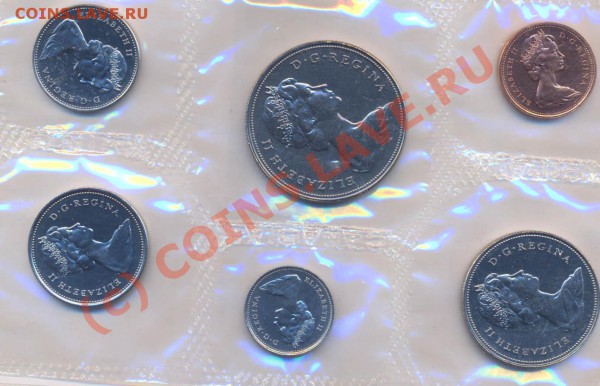 Набор Канады 1969г. Mint, до 10.03.10г. в 22.10МСК - канада 1969-1