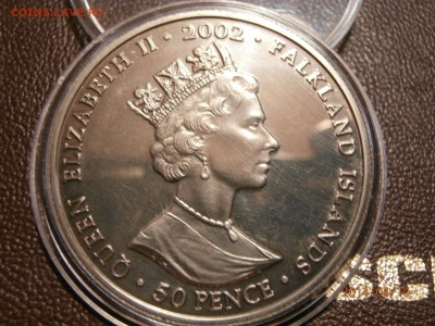 ФОЛКЛЕНДЫ 2002г.50пенсов  ЗОЛОТОЙ ЮБИЛЕЙ до 11.04 - P4100002.JPG