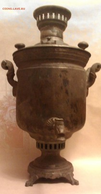Самовар угольный, 5 л,  Н.К.Т.П Тульский завод - P_20140407_204436