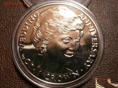 ГИБРАЛТАР. крона ДИАНА. 1991г. до 11.04 - P4100015.JPG