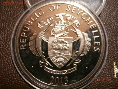 СЕЙШЕЛЫ 5 рупий2013г.ПОНТИФИК ФРАНЦИСК до 11.04 - P4100026.JPG