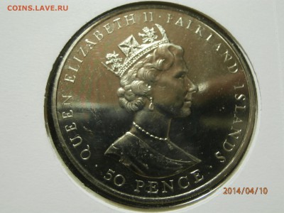 ФОЛКЛЕНДЫ. 50пенсов ЮБИЛЕЙ ПРАВЛЕНИЯ 1992г.конверт до 11.04 - P4100012.JPG