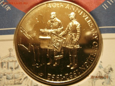 ФОЛКЛЕНДЫ. 50пенсов ЮБИЛЕЙ ПРАВЛЕНИЯ 1992г.конверт до 11.04 - P4100011.JPG