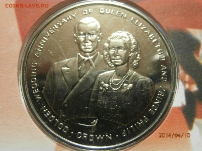 ГИБРАЛТАР. крона ЗОЛОТАЯ СВАДЬБА.конверт 1997г. до 11.04 - P4100014.JPG