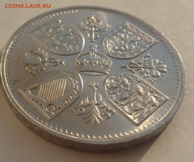 Кроны Гибралтар 1970 на обмен - Британия 5 шиллингов 1953 - 4