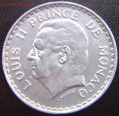 Монако_5 франков 1945; до 10.04_22.10мск - 7714