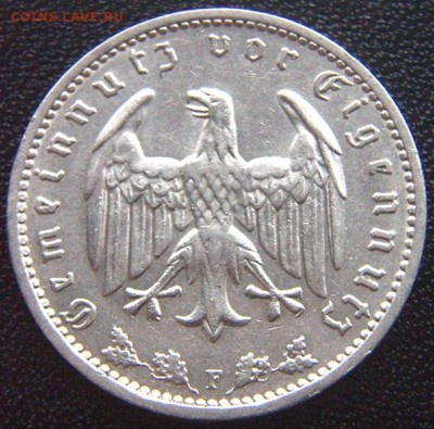 Германия (3-й Рейх)_1 рейхсмарка 1934(F); до 10.04_22.12мск - 7713