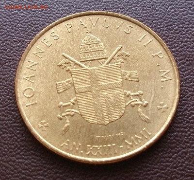 С РУБЛЯ!!! Ватикан 200 лир 2001 - DSC_2029.JPG