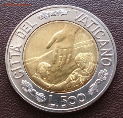 С РУБЛЯ!!! Ватикан 500 лир 1999 БИМ UNC - DSC_2020.JPG