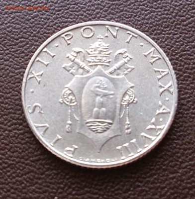 Ватикан 2 лиры 1956 тираж - 20.000 - DSC_2028.JPG