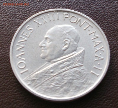 Ватикан 10 лир 1960 тираж - 50.000 - DSC_2040.JPG