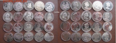 Иностранные монеты.Россыпь,линейки,буклеты,серебро. АПРЕЛЬ. - 6