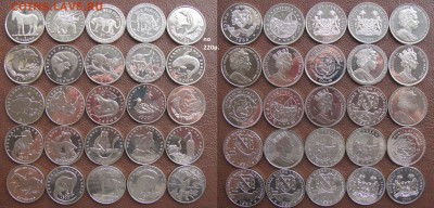 Иностранные монеты.Россыпь,линейки,буклеты,серебро. АПРЕЛЬ. - 7