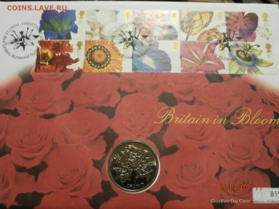 ГИБРАЛТАР. крона РОЗЫ. 1996г.конверт до 12.04 - P4110001.JPG
