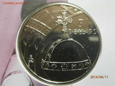 СОЛОМОНОВЫ О-ВА 5дол. 2002г.ЗОЛОТОЙ ЮБИЛЕЙ.конверт до 12.04 - P4110005.JPG